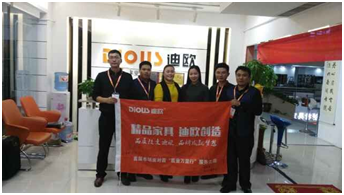 鄭州中博迪歐代表與迪歐集團(tuán)代表合影