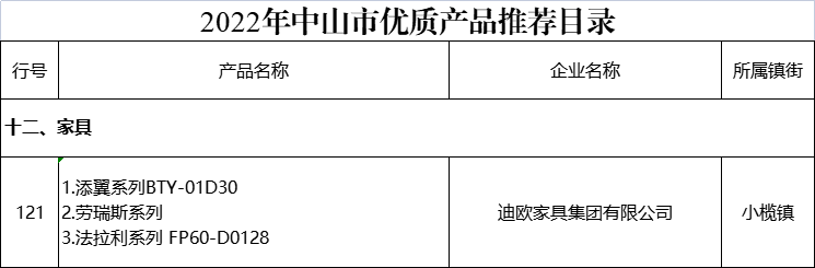 迪歐家具