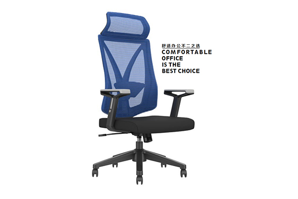 新品-帶頭枕職員辦公椅-迪歐家具